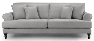 Summer 4-Seater Sofa - Grey, Fabric