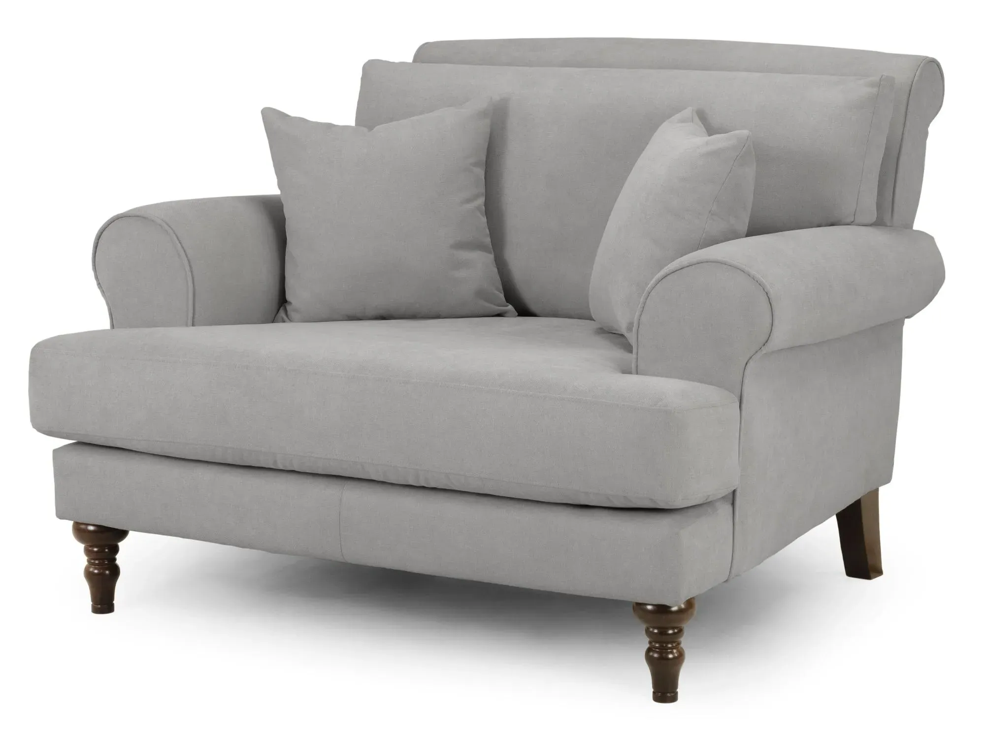 Summer Fabric Armchair - Grey