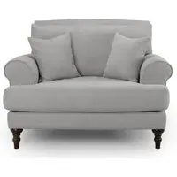 Summer Fabric Armchair - Grey