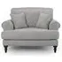 Summer Fabric Armchair - Grey