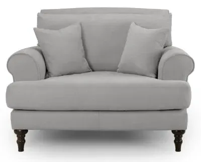 Summer Fabric Armchair - Grey