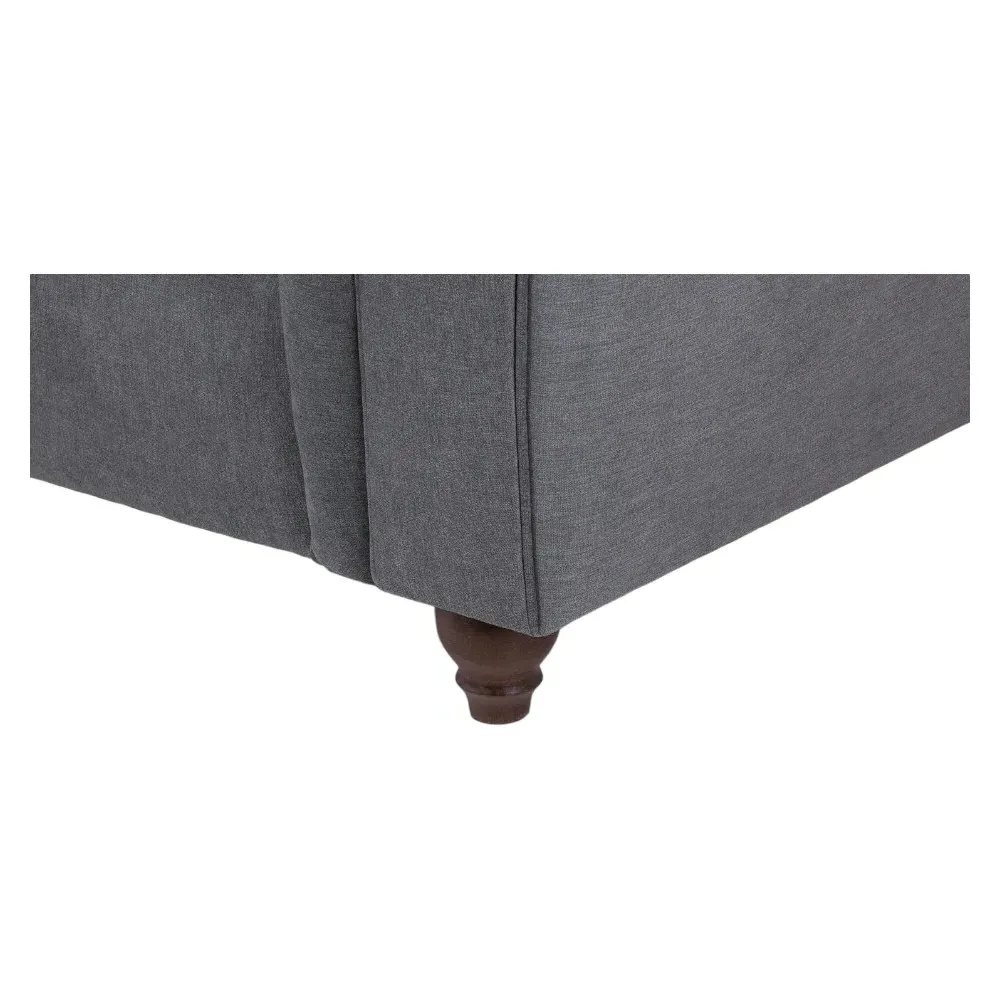 Windsor Fullback 2-Seater Sofa - Grey