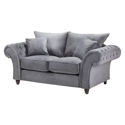 Windsor Fullback 2-Seater Sofa - Grey