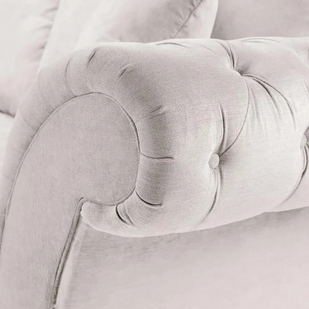 Windsor Fullback 4-Seater Sofa - Stone