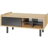 Aarhus Coffee Table - Anthracite, Oak