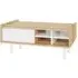 Aarhus Coffee Table - White, Oak