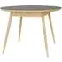 Aarhus Round Dining Table - Anthracite, Oak