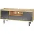 Aarhus TV Unit - Anthracite, Oak