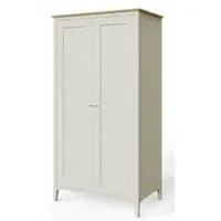 Alwin 2 Door Wardrobe - Grey
