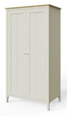 Alwin 2 Door Wardrobe - Grey image
