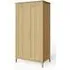 Alwin 2 Door Wardrobe - Oak