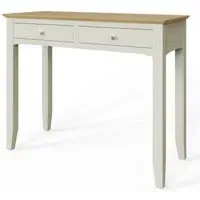 Alwin 2 Drawer Dressing Table - Grey