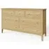 Alwin 3+4 Drawer Chest - Oak