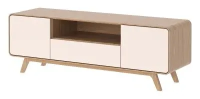 Ashton 160cm TV Unit - White Oak