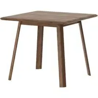 Ashton 2-Seater Square Dining Table - Smoked Oak