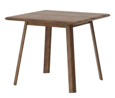 Ashton 2-Seater Square Dining Table - Smoked Oak image