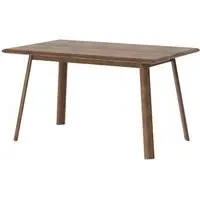Ashton 4 Seater Dining Table - Smoked Oak