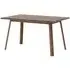 Ashton 4 Seater Dining Table - Smoked Oak