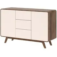 Ashton Medium 2 Door Sideboard - Smoked Oak