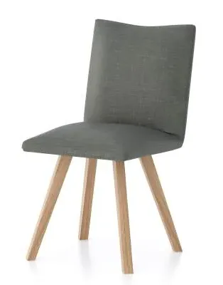 Ashton Milano 2-Pack Dining Chairs - Basalt, Fabric image