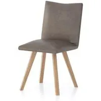 Ashton Milano 2-Pack Dining Chairs - Nutmeg, Fabric