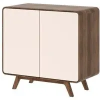 Ashton Small 2 Door Sideboard - Smoked Oak