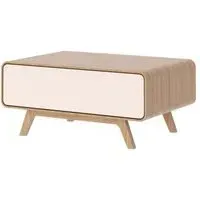 Ashton Storage Coffee Table - White Oak