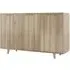 Bergen 3 Door Large Sideboard - Scandinavian Oak