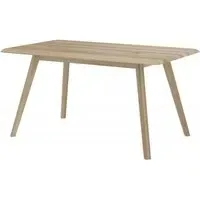 Bergen 6 Seater Dining Table - Scandinavian Oak
