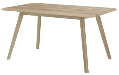 Bergen 6 Seater Dining Table - Scandinavian Oak image