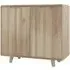 Bergen Medium Sideboard with 2 Doors - Scandinavian Oak