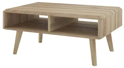 Bergen Scandinavian Oak Open Coffee Table - Oak image