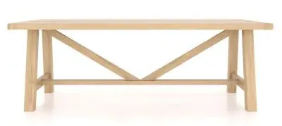 Colton 10 Seater Dining Table - Oak image