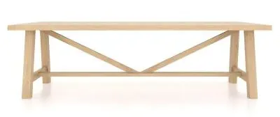 Colton 12 Seater Dining Table - Oak