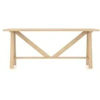 Colton 180cm Console Table - Oak