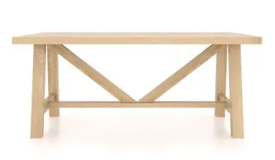 Colton 6 Seater Dining Table - Oak