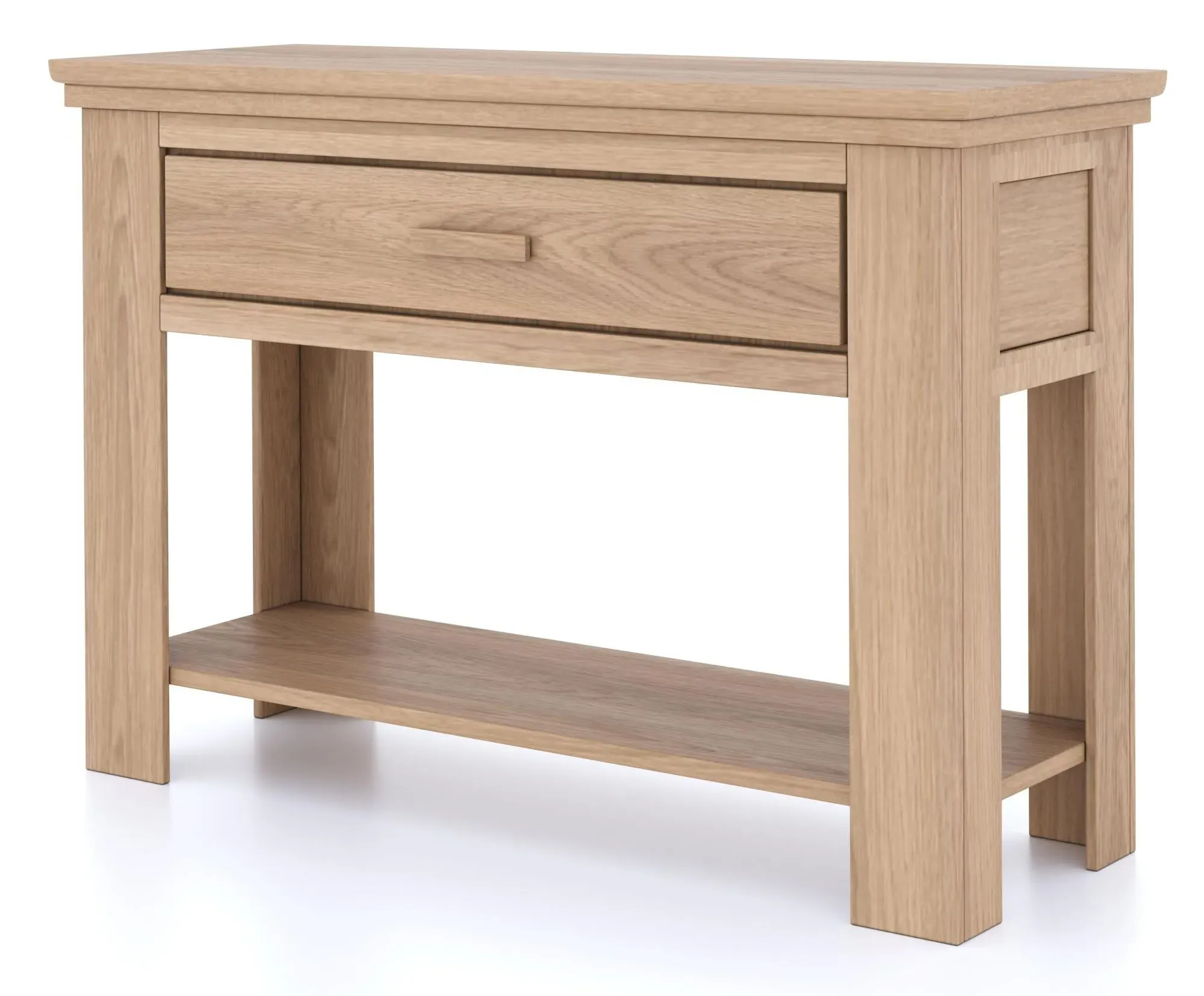 Corbin 1 Drawer Console Table - Oak