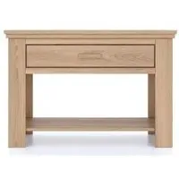 Corbin 1 Drawer Console Table - Oak