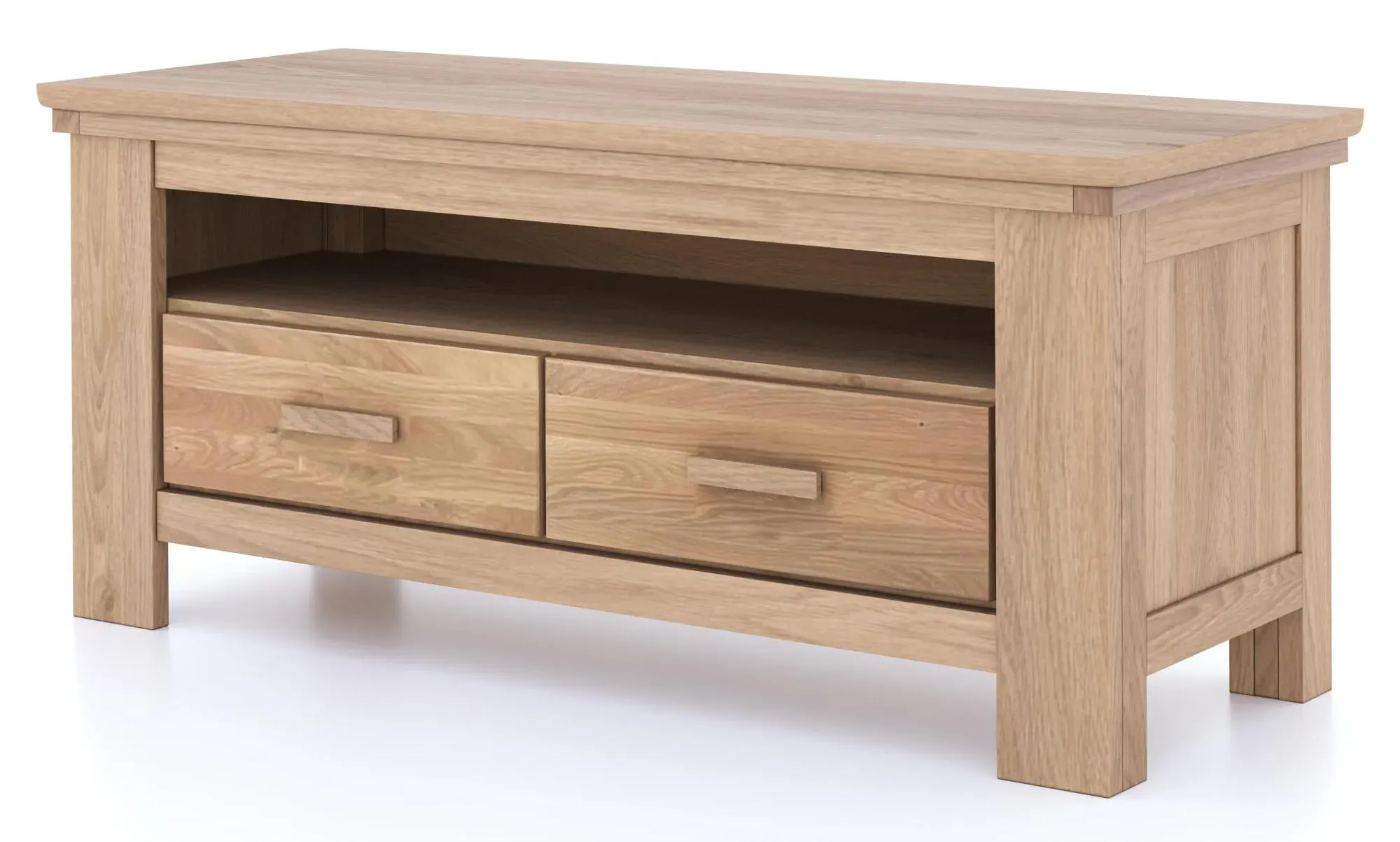 Corbin 125cm TV Unit - Oak