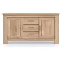 Corbin Oak Large 2 Door Sideboard - Oak