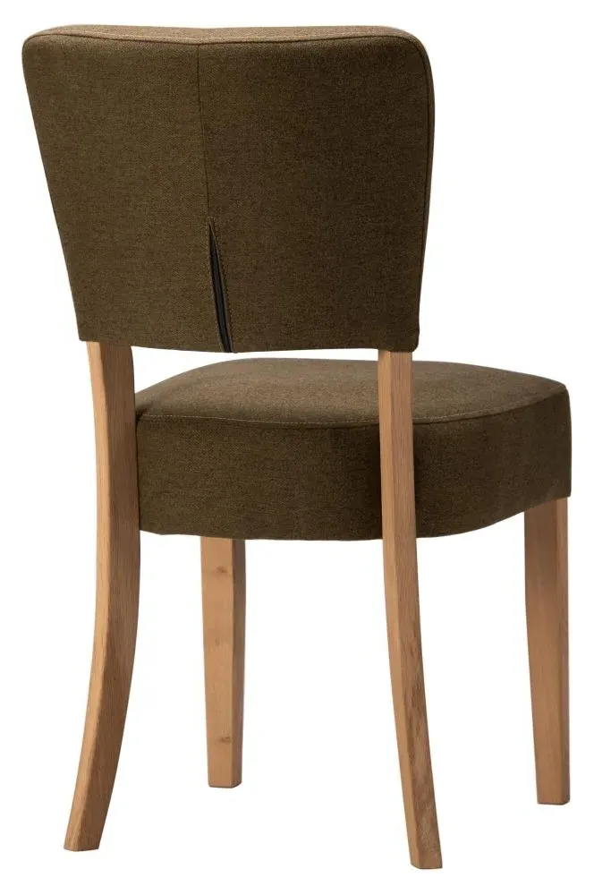 Kimber Fabric Dining Chair Set of 2 - Forest