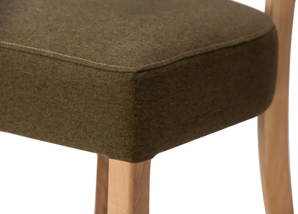 Kimber Fabric Dining Chair Set of 2 - Forest