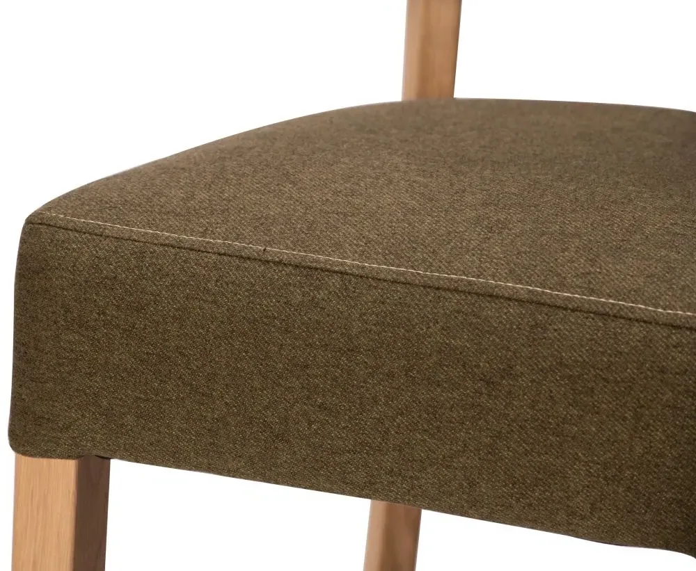 Kimber Fabric Dining Chair Set of 2 - Forest