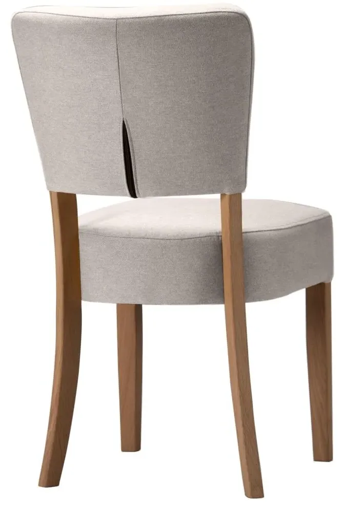 Kimber Fabric Dining Chair Set of 2 - Linen