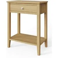Lathen 1 Drawer Console Table - Oak