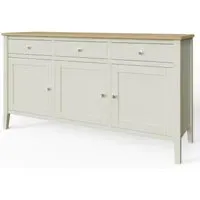 Lathen 3 Door Sideboard - Grey