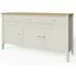 Lathen 3 Door Sideboard - Grey