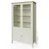 Lathen 4 Door Display Cabinet - Grey