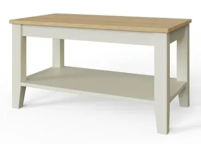Lathen 90cm Coffee Table - Grey image