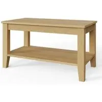 Lathen 90cm Coffee Table - Oak